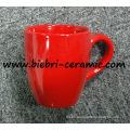 8, 10, 12, 14, 16oz ceramic red cups and mugs